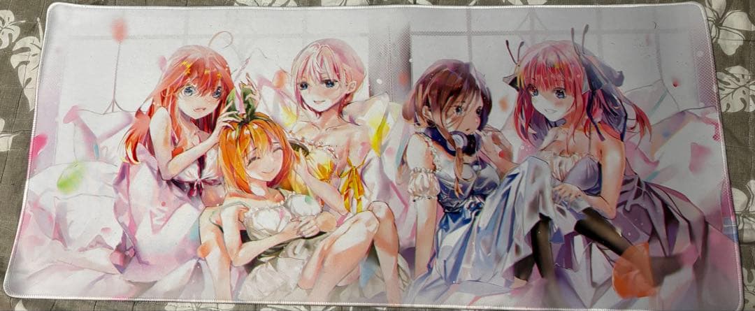 ※残り1点‼️Amazonでは購入不可！五等分の花嫁デザイン マウスパッド90cm