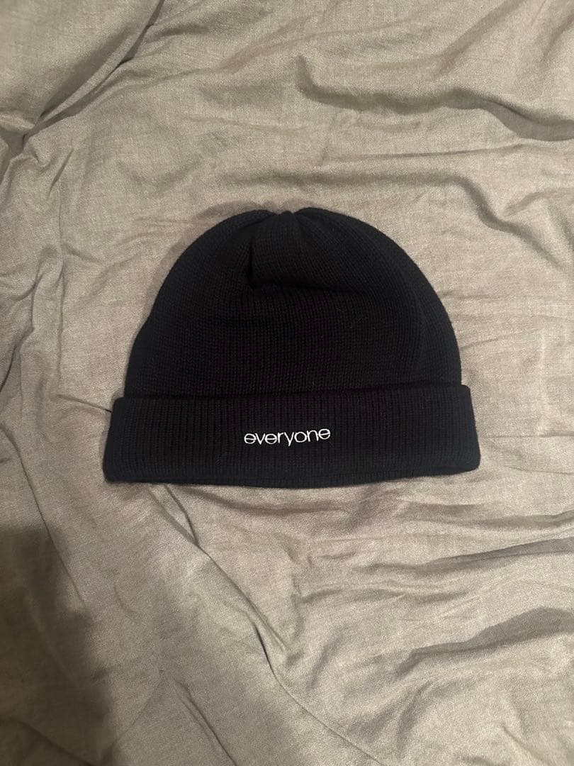 everyone ニット帽 Fサイズ 黒