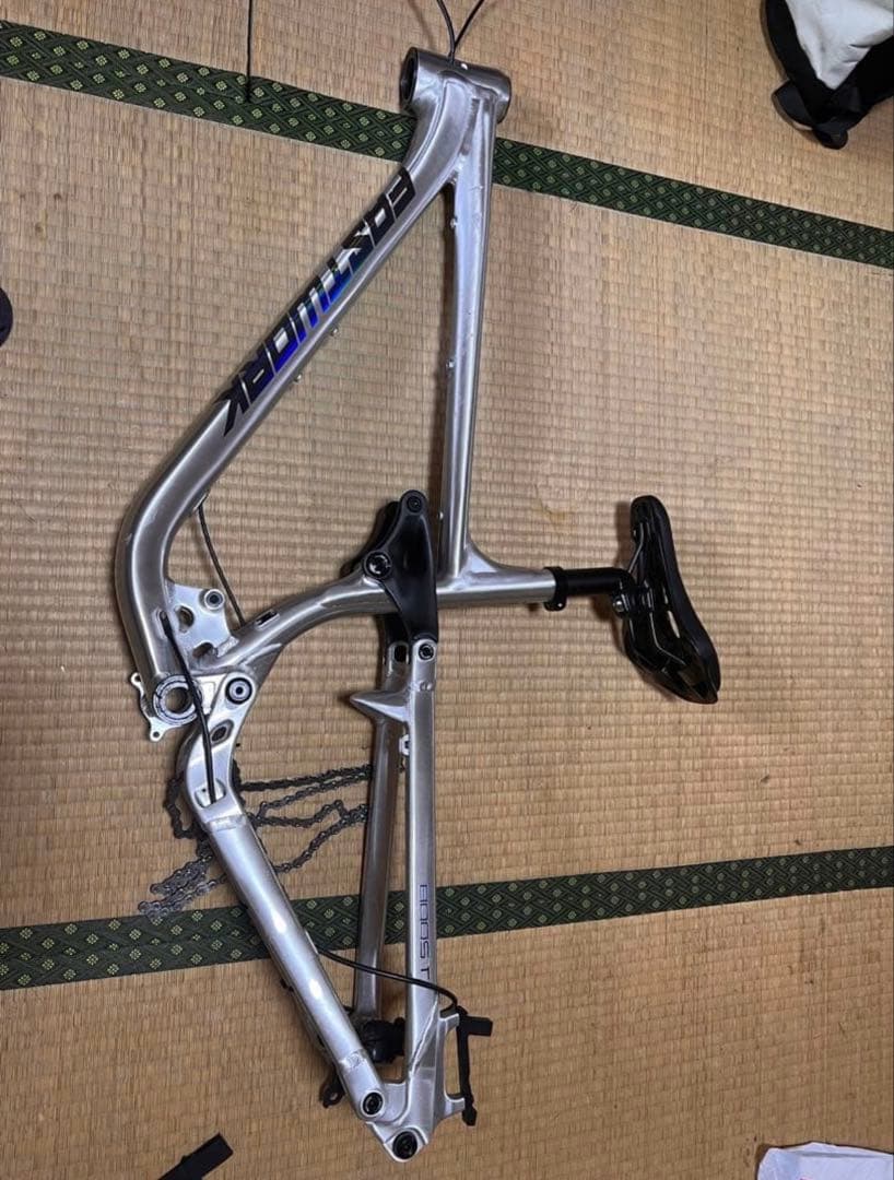 fastwork Mサイズのフレーム　MTB フルサス用　中華フレーム