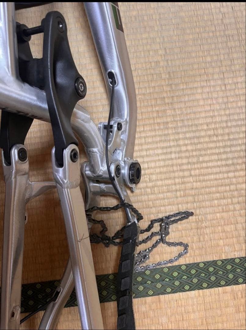 fastwork Mサイズのフレーム　MTB フルサス用　中華フレーム