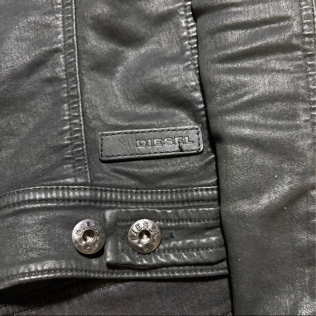 DIESEL ELSHAR コーティングデニムジャケット