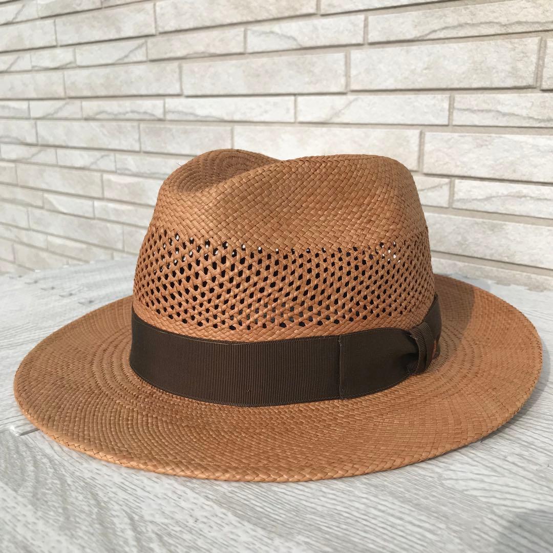 MAYSER　パナマハット　57　ブラウン