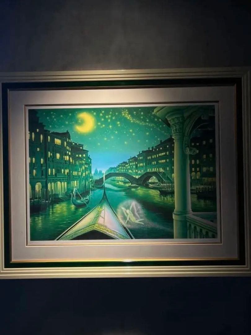 他の方発送ディズニー×塚本馨三 「グリーン ヴェニス」限定200 直筆サイン