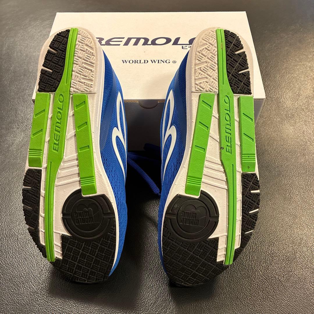 ビモロシューズ　27.0 WORLD WING BEMOLO 青