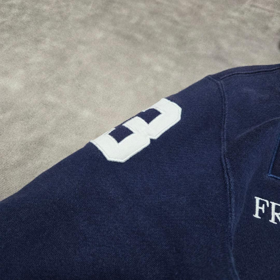 ラルフローレン パーカー ビッグポニー フランス 日本 国旗 刺繍 紺 L