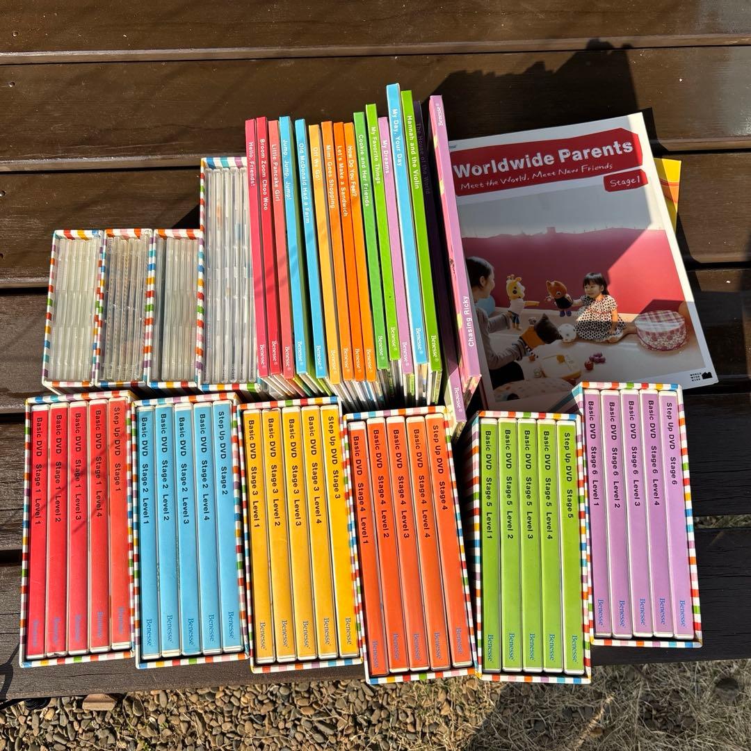 ベネッセ　ワールドワイドキッズ　DVD、CD、テキスト