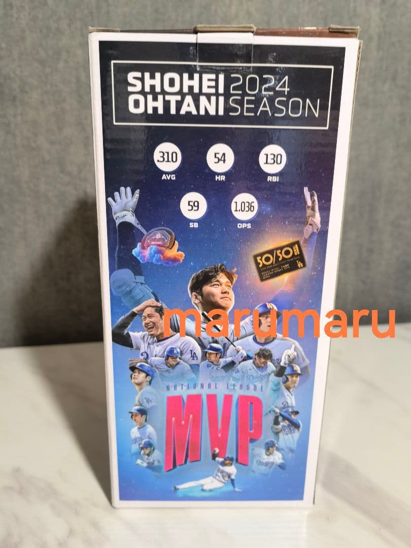 [本物]4月2日 4/2来場者限定 大谷翔平 2024 MVP ボブルヘッド ②