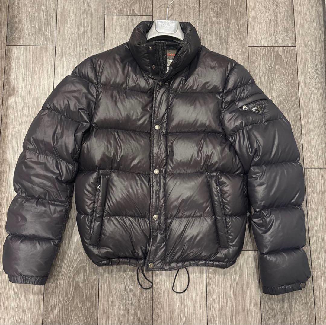 PRADA プラダ ダウンジャケット ブラック 黒