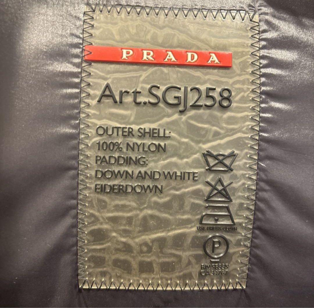 PRADA プラダ ダウンジャケット ブラック 黒