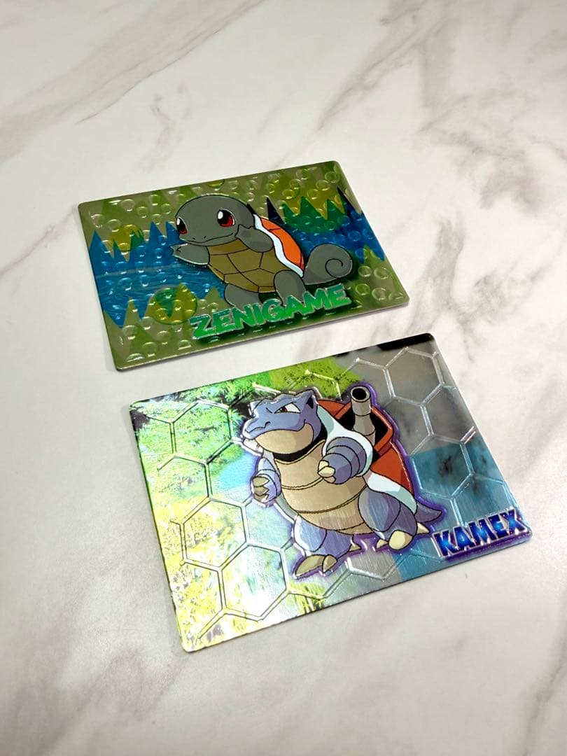 ポケモン　ゲットカード　スーパーコレクション　ゼニガメ　カメックス