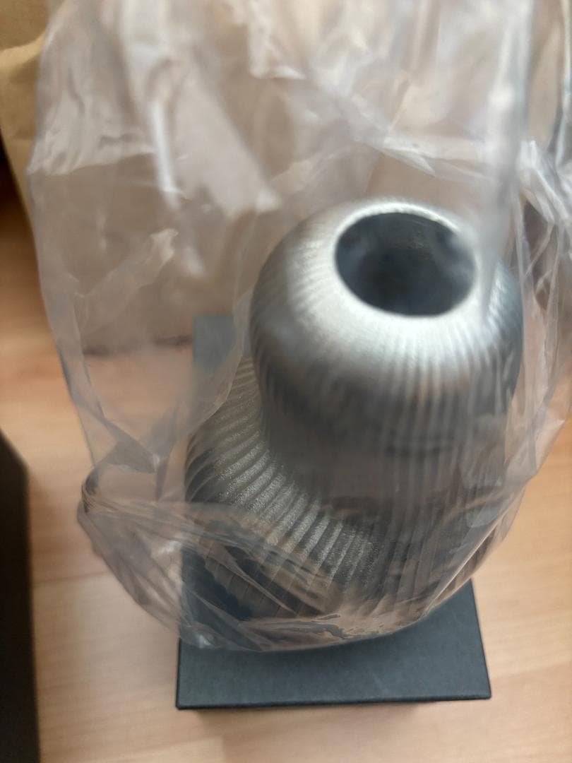 12/13終了 能作 フラワーベース いちじく 花瓶 NUU SAKU シルバー