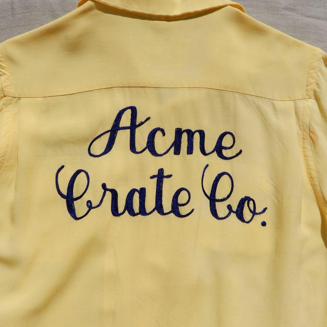 ウェア・シャツ 50s crown prince bowling shirt