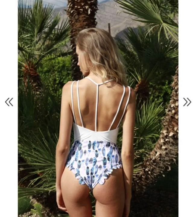 alexiastam フェザー ビキニ