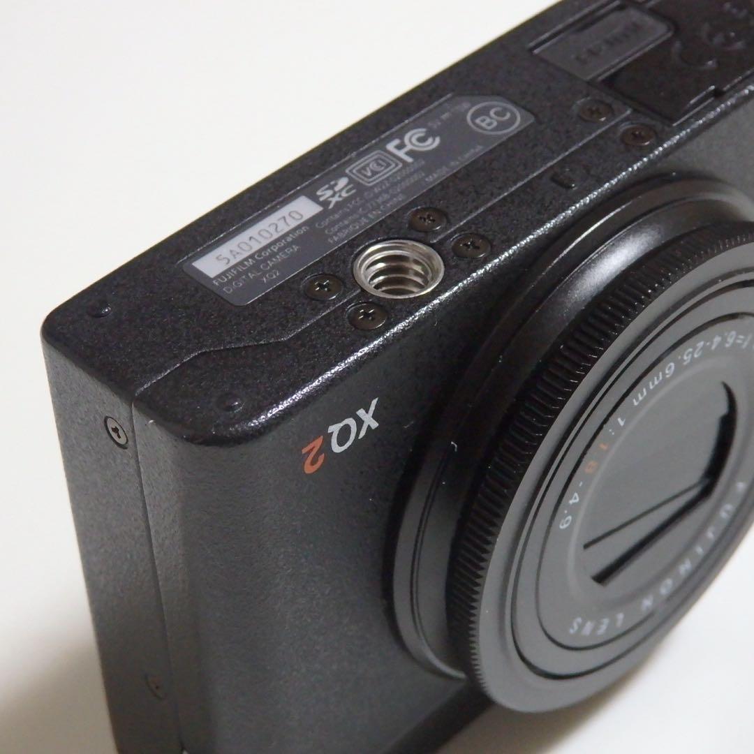 動作確認済み　Fujifilm XQ2 ブラック　フジフイルム