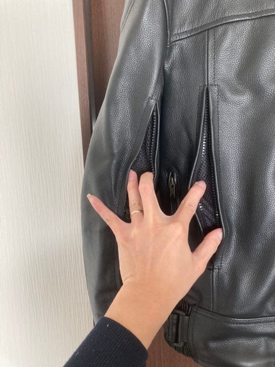 たーちゃん ライダースジャケット レザージャケット