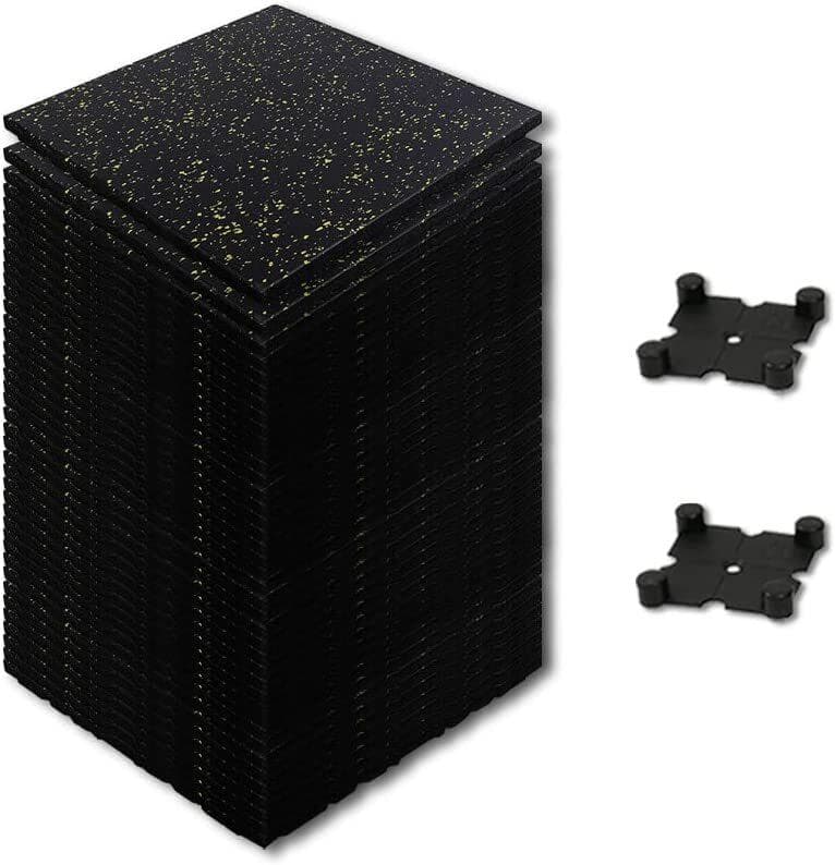 [120枚セット] ホームジム用ゴムマット ゴムマット ジム ジムマット20m