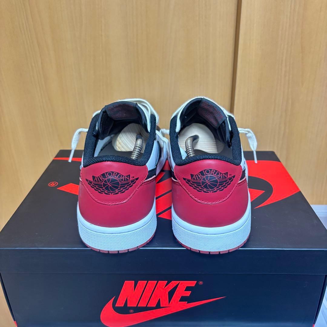シューズ(男性用) Nike Air Jordan 1 Retro Low OG Black Toe