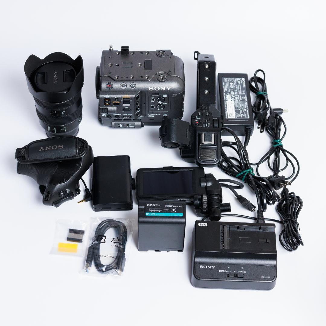 SONY FX6+24-105mm F4+BP-U70+充電器