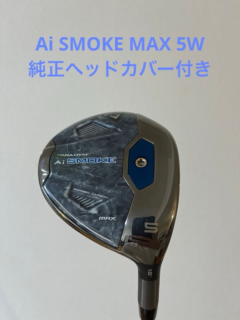【タイムセール】Ai SMOKE MAX 5W ヘッドカバー付き
