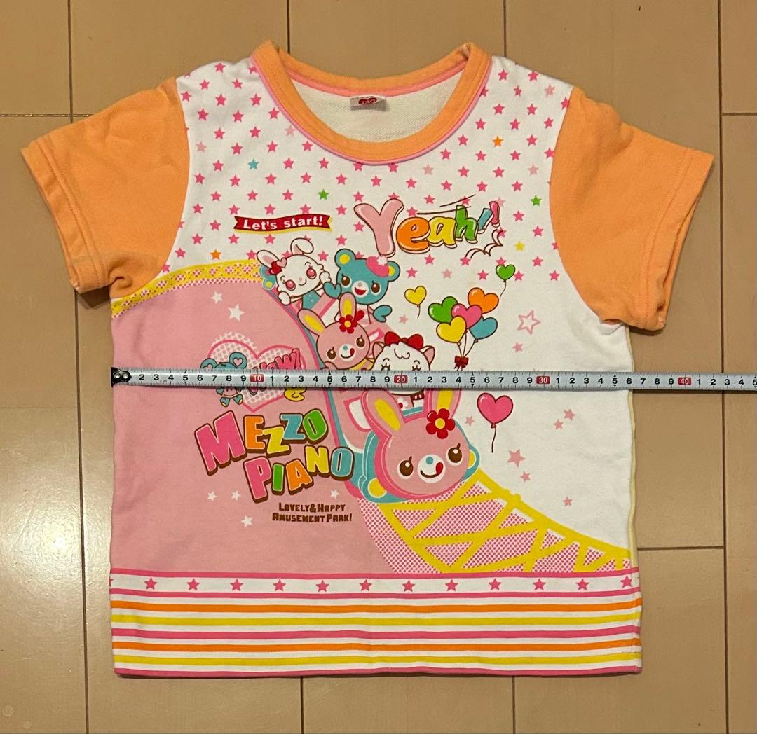 mezzo piano メゾピアノアミューズメントパークテーマのTシャツ130