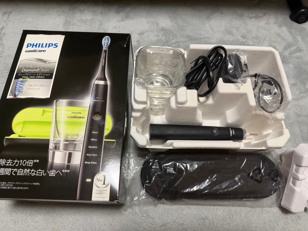 【動作確認済み】PHILIPS 電動歯ブラシ　本体＋付属品