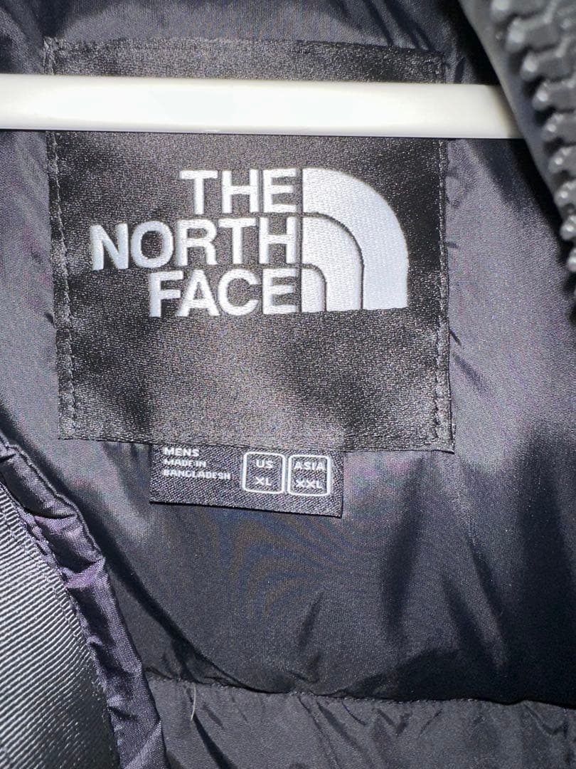 THE NORTH FACE ヌプシ　ブラック ダウンベスト