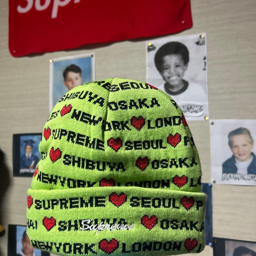 Supreme ビーニー　❤️