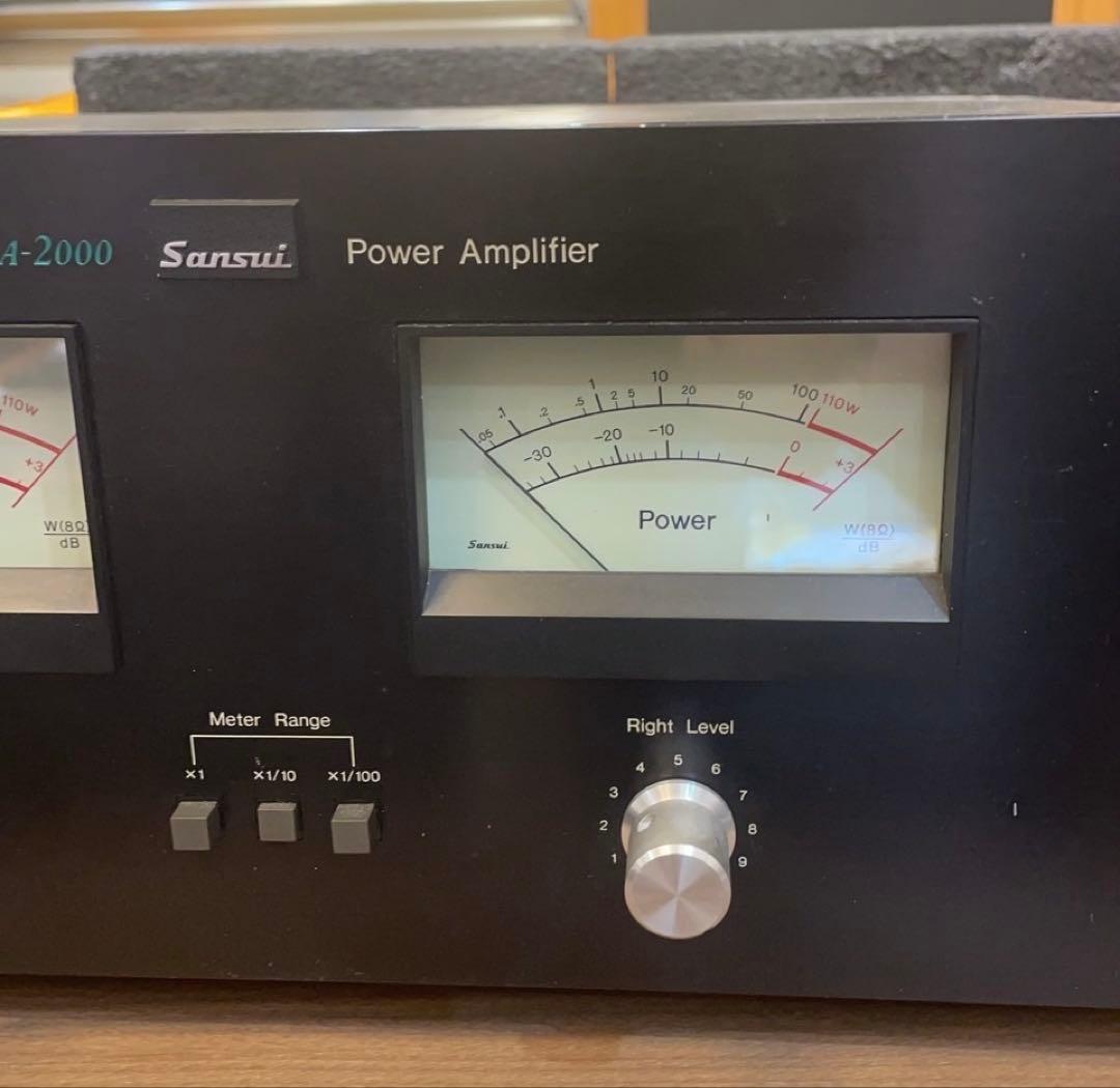サンスイ　BA-2000 パワーアンプ