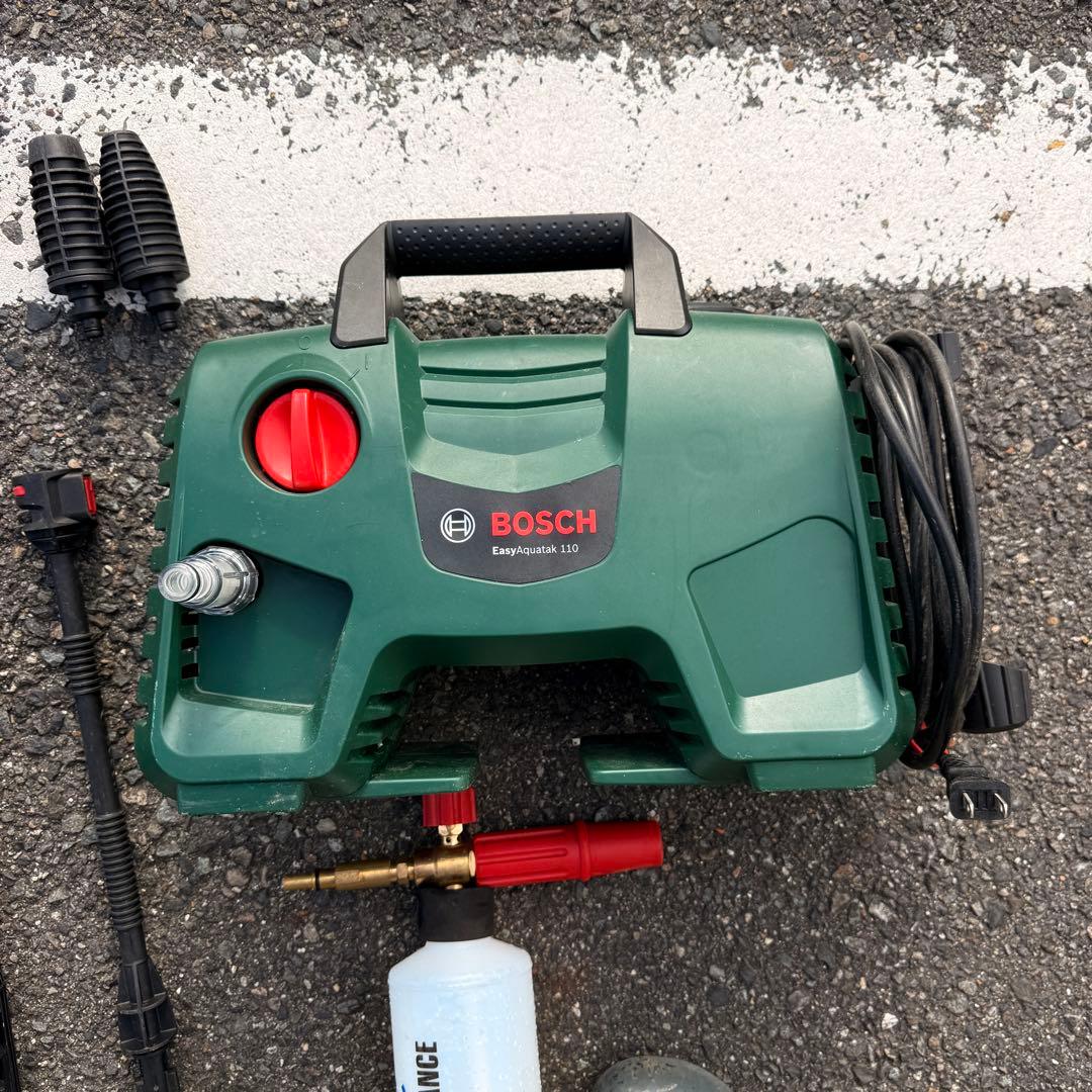 【洗車セット】ボッシュ高圧洗浄機+ MJJCのスノーフォームランス