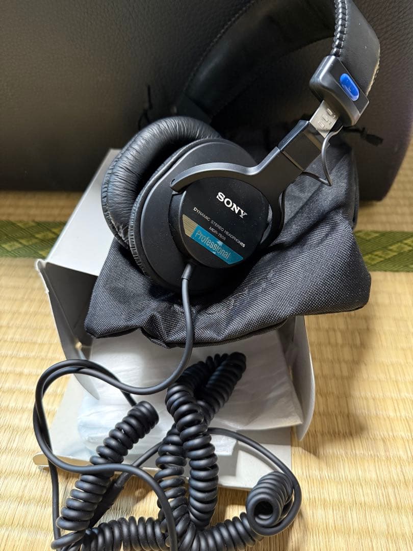 庵野　SONY MDR-7506 ステレオヘッドホン