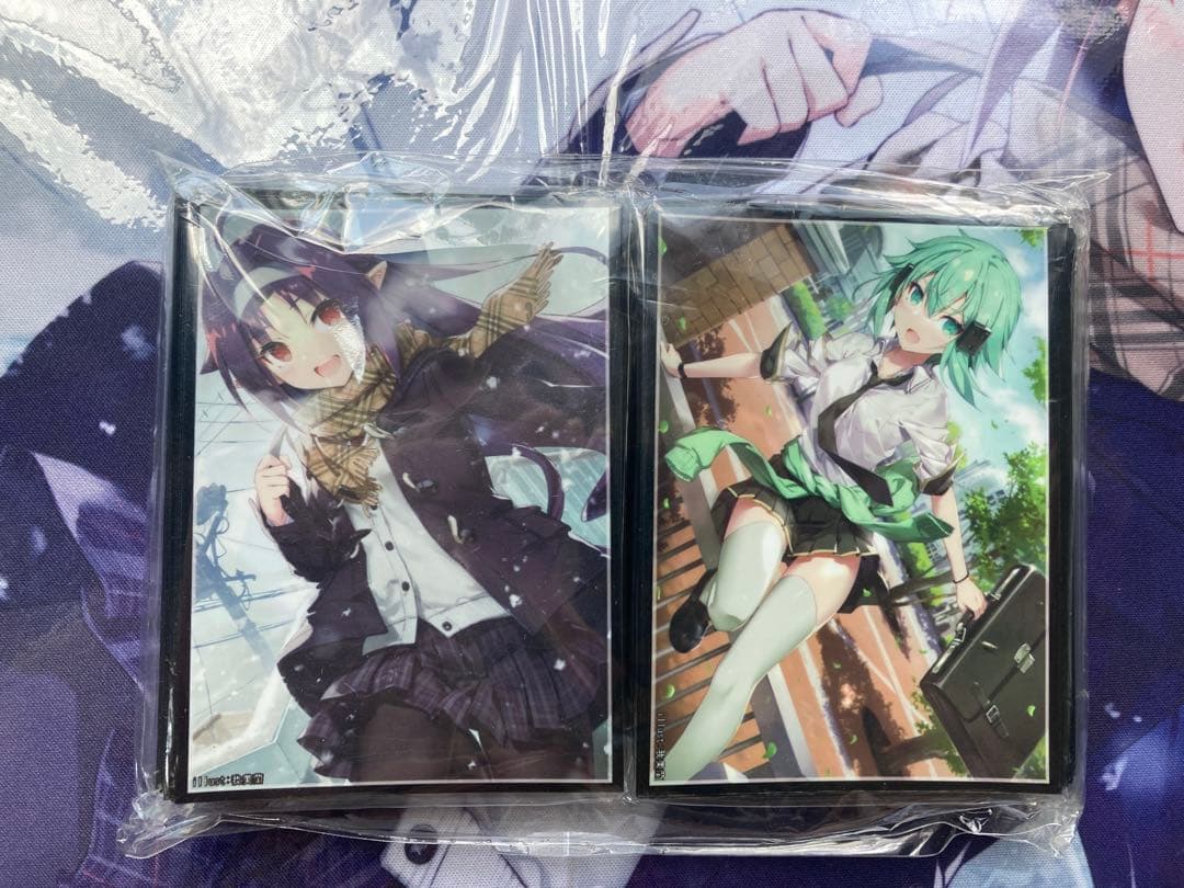 ソードアートオンライン　ユウキ　プレイマット　スリーブ　セット　SAO