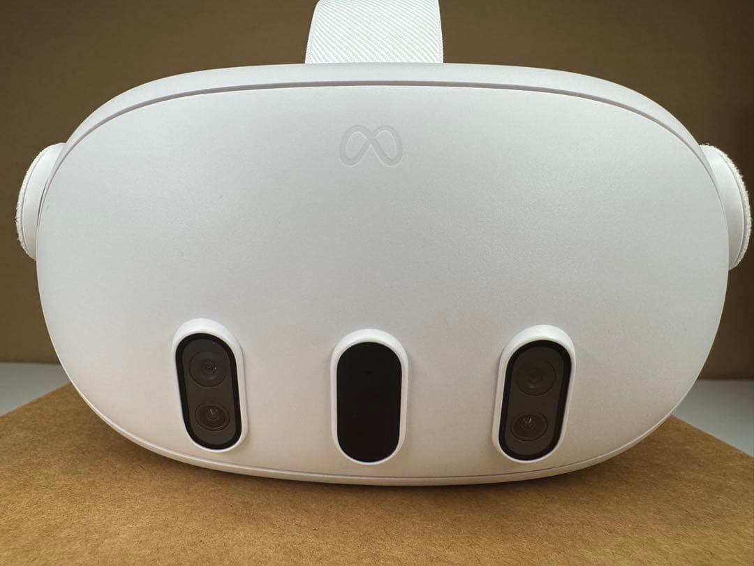  Quest 3 4K 512GB ヘッドセット(ホワイト) 付属品付き