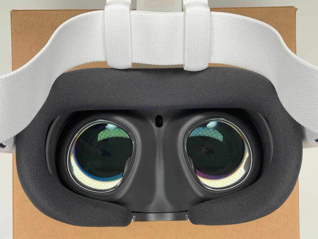  Quest 3 4K 512GB ヘッドセット(ホワイト) 付属品付き