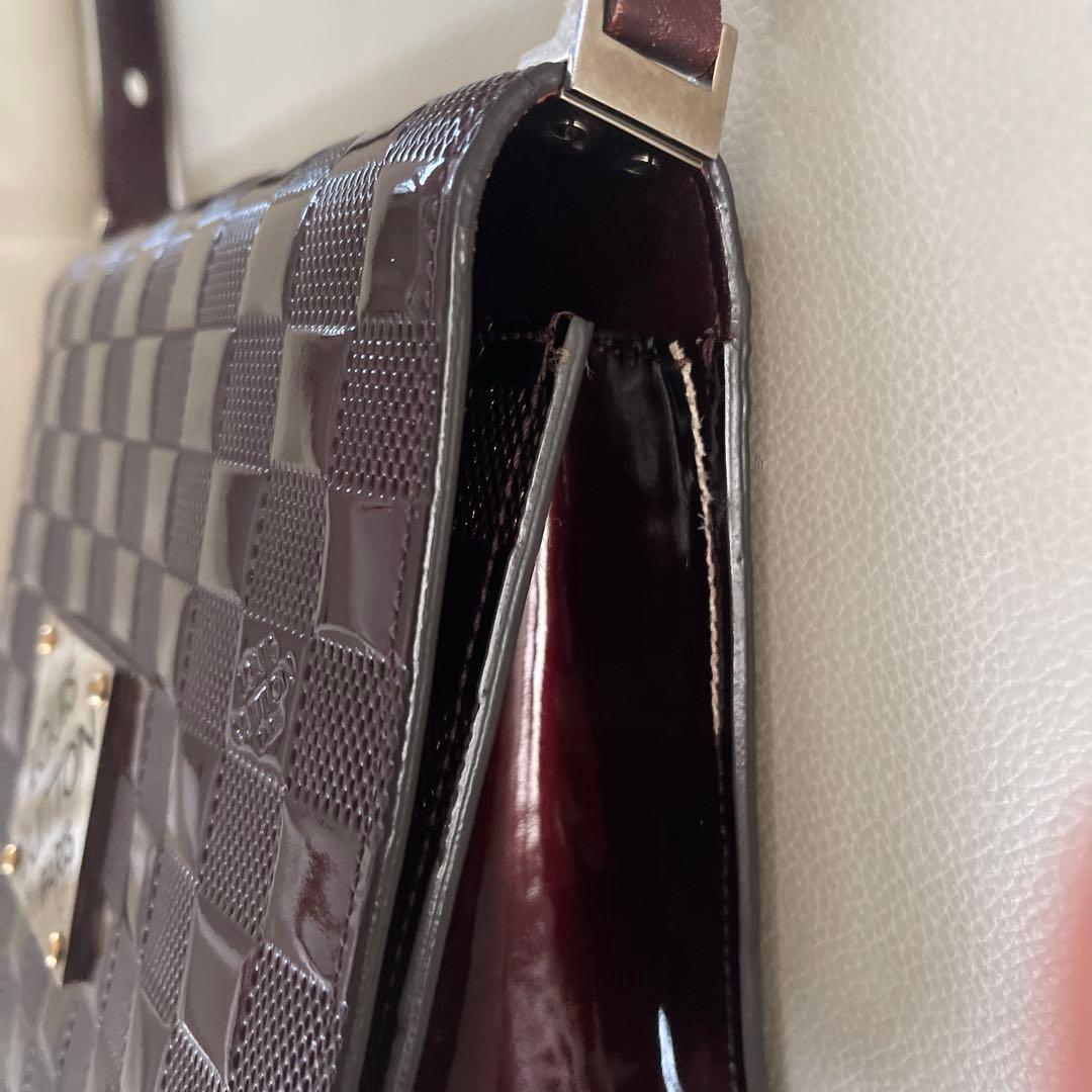 希少LOUIS VUITTON キャバレー　ダミエヴェルニ　ショルダーバッグ
