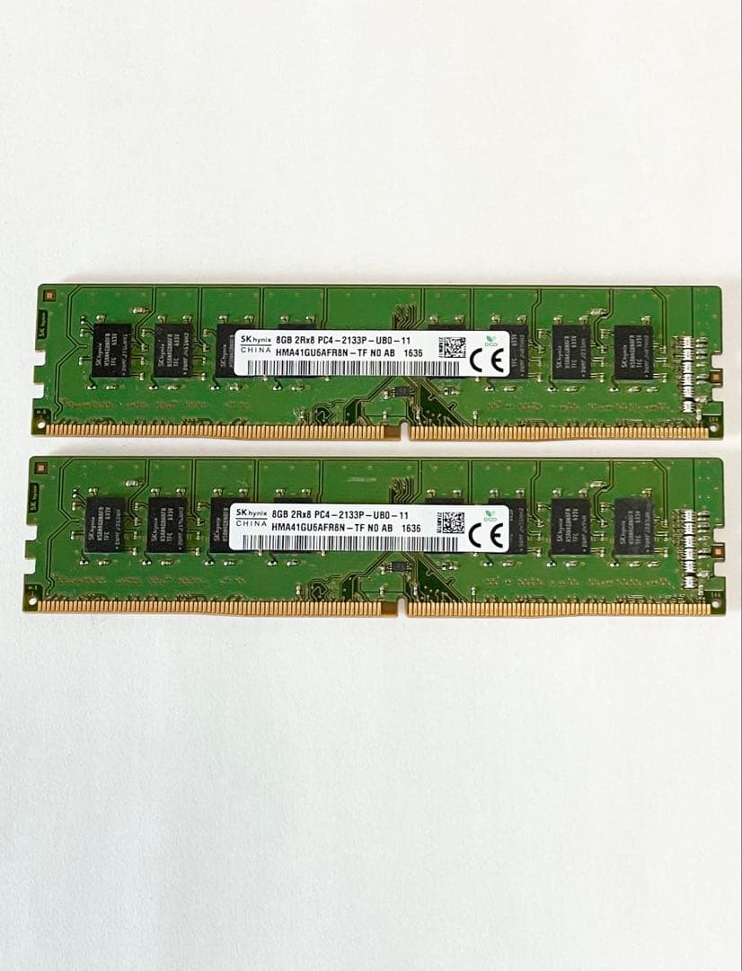 SK Hynix 8GB PC4-2133Pメモリ 8×2(16GB)