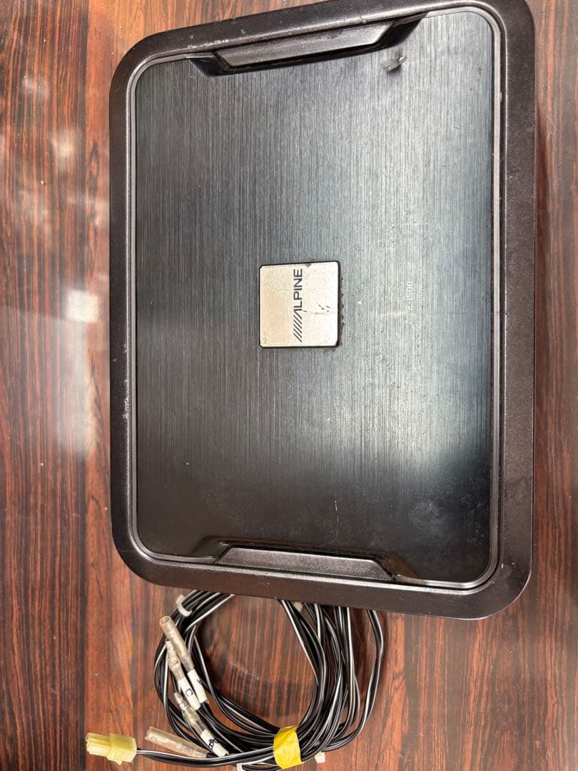 【動作確認済】ALPINE サブウーファー SWE-1500 パワーアンプ