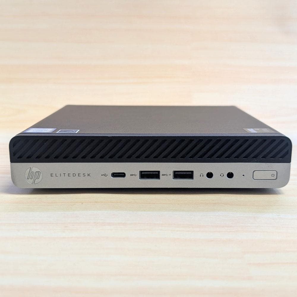 ミニPC HP EliteDesk800G4 i5 8th 250GB 8GB WiFi