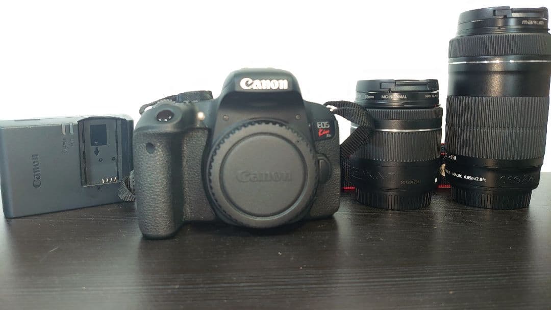 Canon EOS kiss x9i デジタル一眼レフカメラ レンズ2本セット