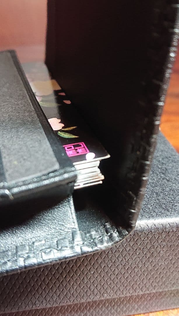 ダンヒル MICRO D-EIGHT レザーメッシュ 名刺入れ