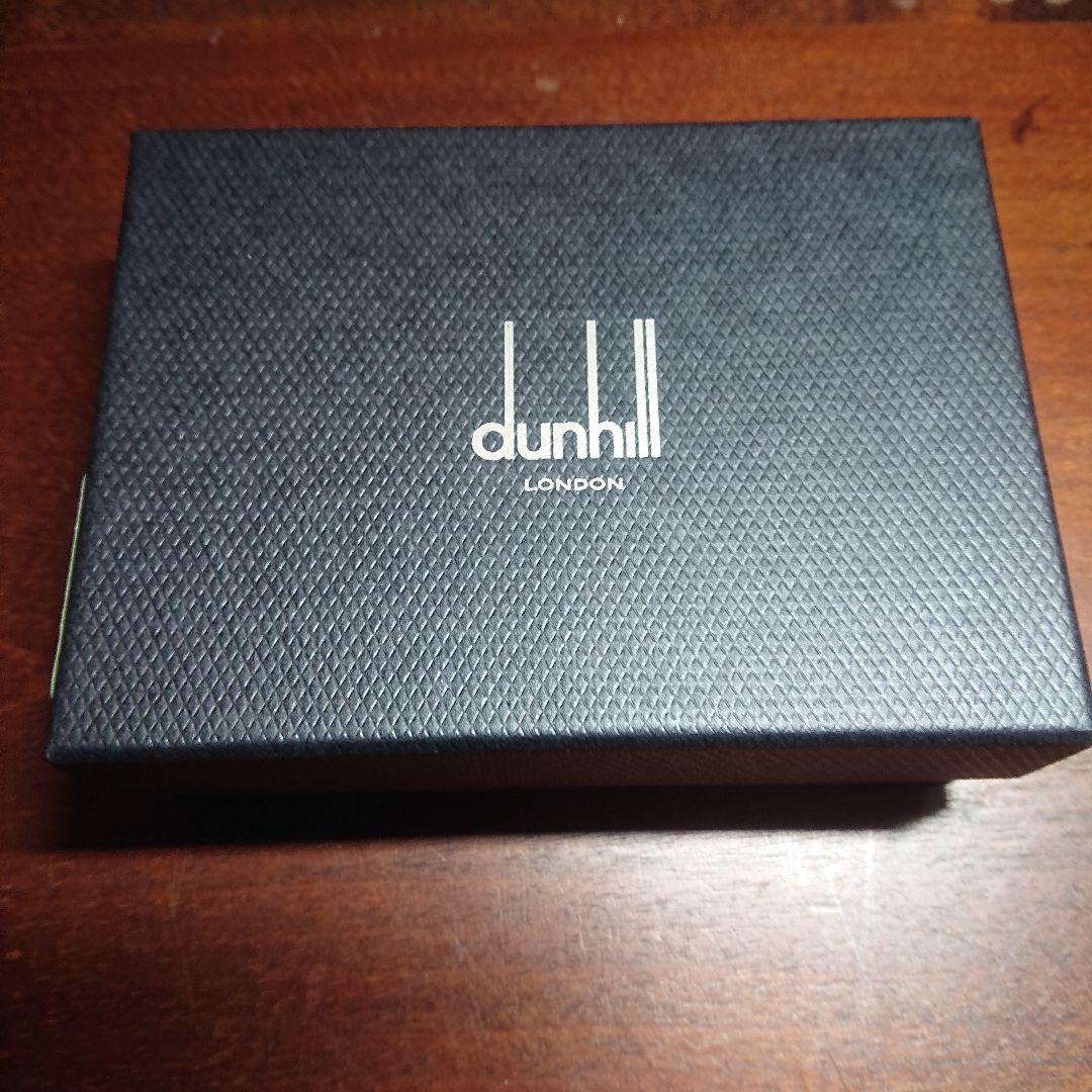 ダンヒル MICRO D-EIGHT レザーメッシュ 名刺入れ