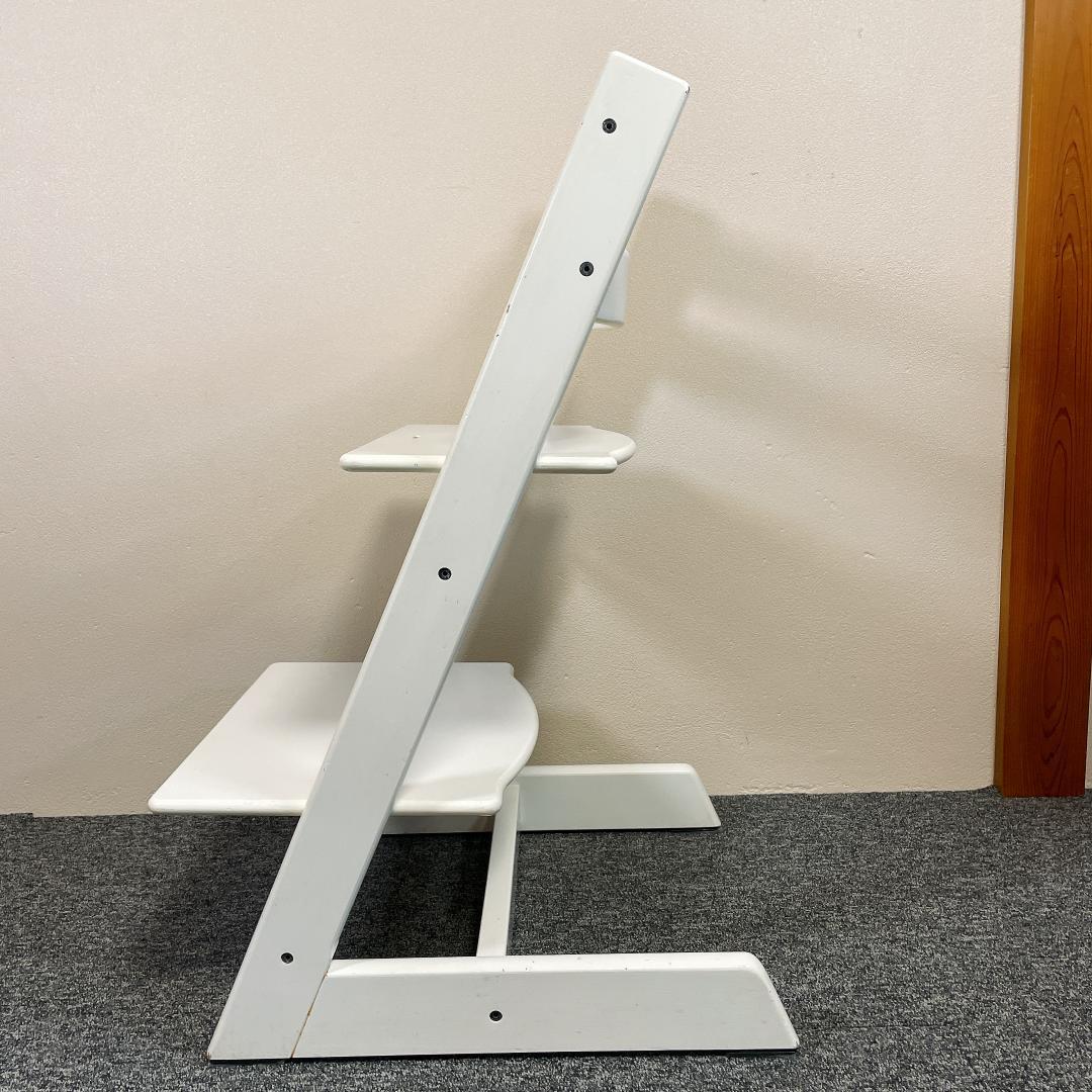 【良品】STOKKE トリップトラップ ホワイト シリアル6