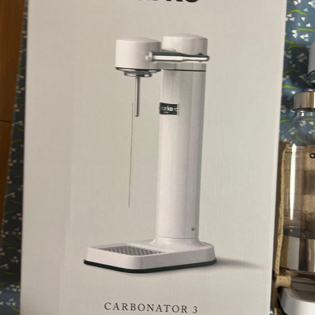 aarke CARBONATOR 3 炭酸水メーカー ホワイト　未使用品