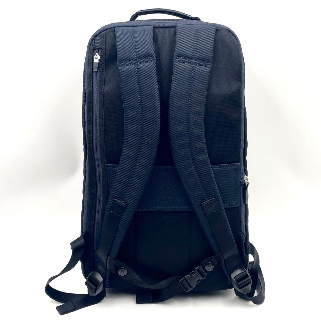 【未使用級】サムソナイト JET BIZ バックパック ビジネス ネイビー大容量