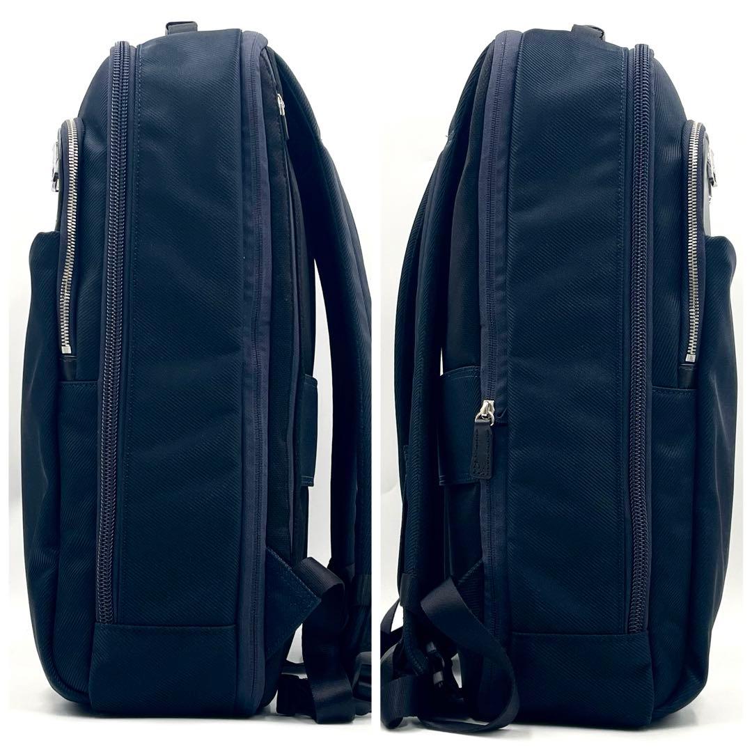 【未使用級】サムソナイト JET BIZ バックパック ビジネス ネイビー大容量