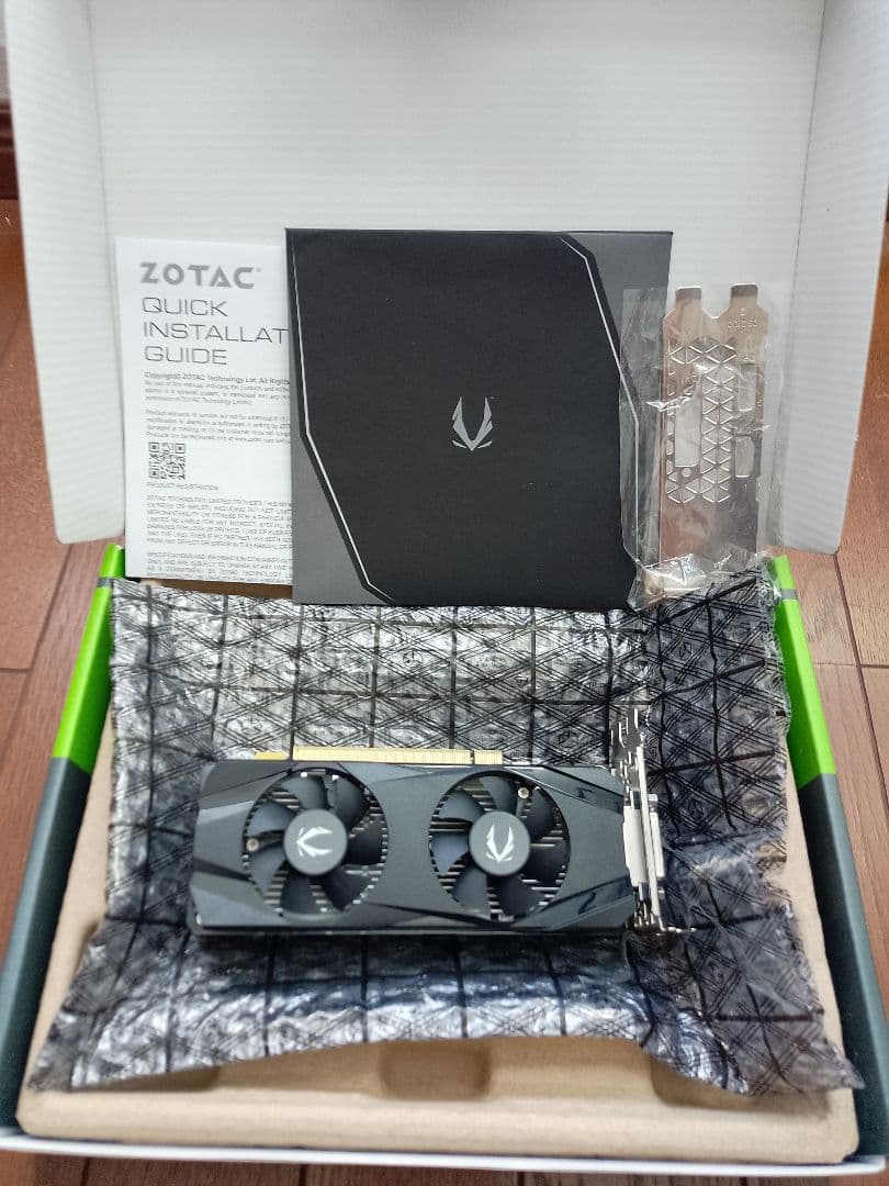 ZOTAC GEFORCE GTX1650 LP GDDR6 グラフィックボード