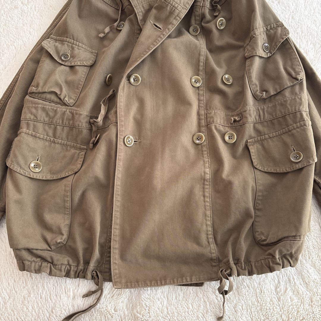 KAPITAL キャピタル　カツラギ起毛　リングコート カーキ　1 S