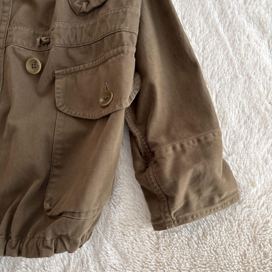 KAPITAL キャピタル　カツラギ起毛　リングコート カーキ　1 S