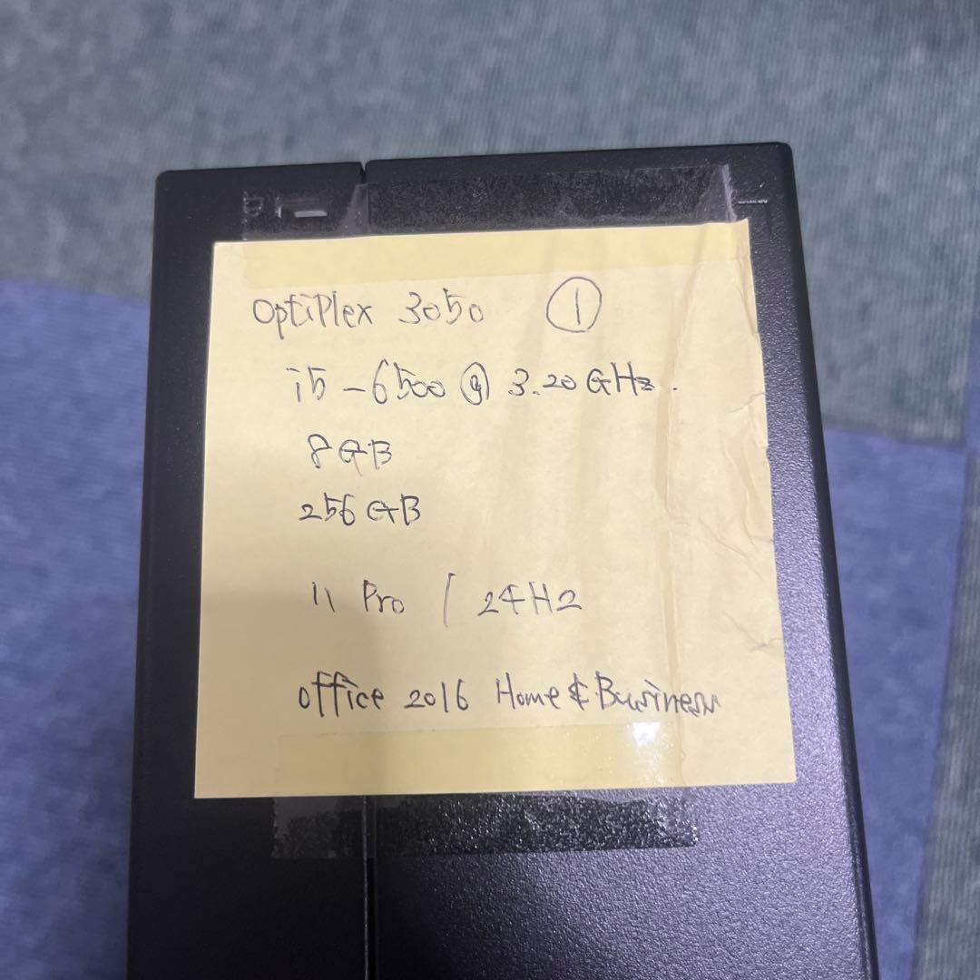 DELL d11s 256GB 初期設定など全部済み