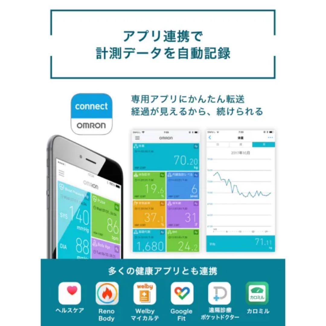 新品オムロンKarada Scan 702TカラダスキャンBluetooth対応