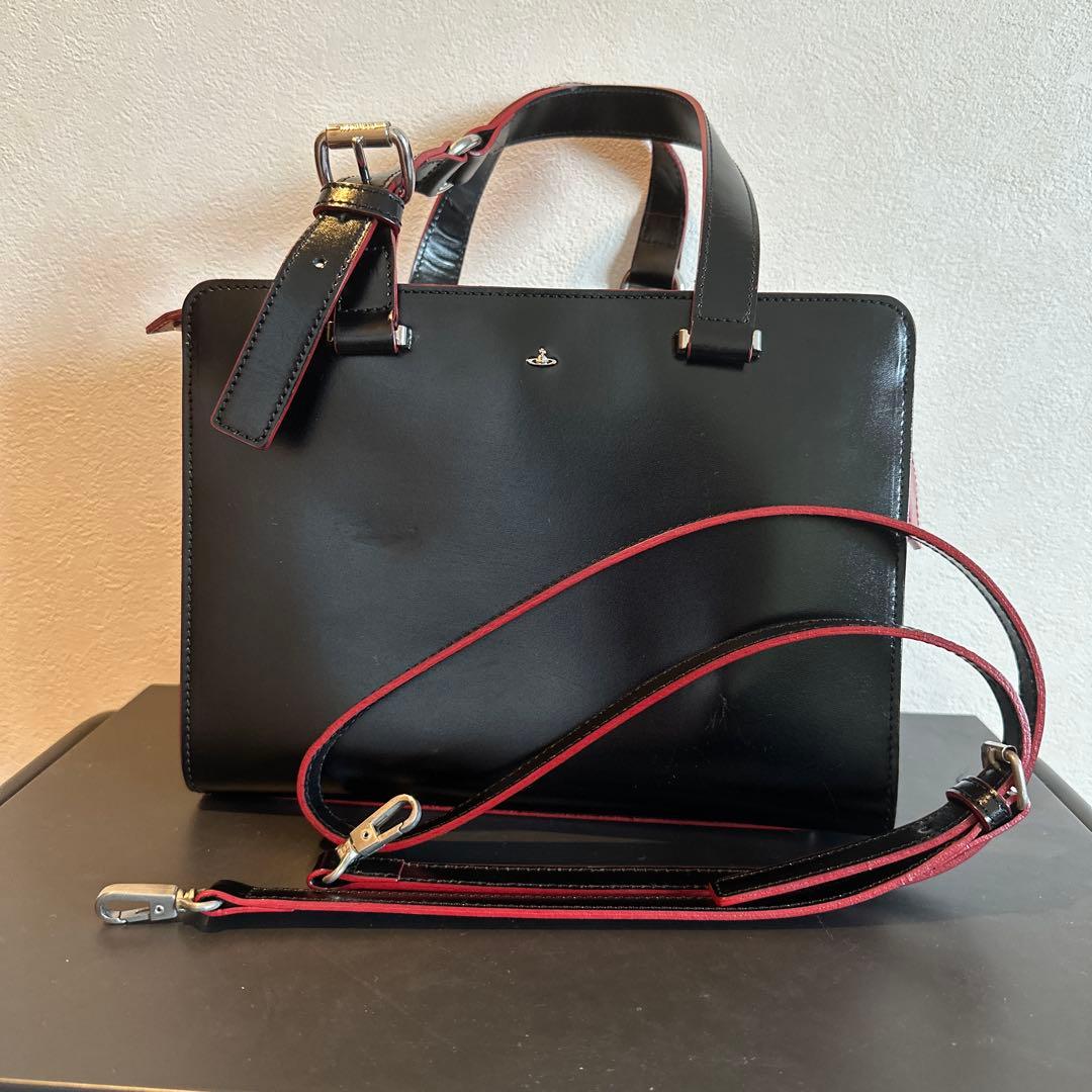 Vivienne Westwood 牛革 ショルダー バッグ
